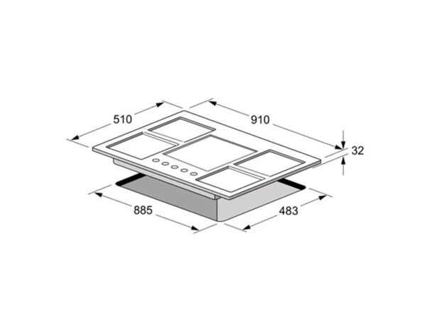 ابعاد برش GI145 اخوان