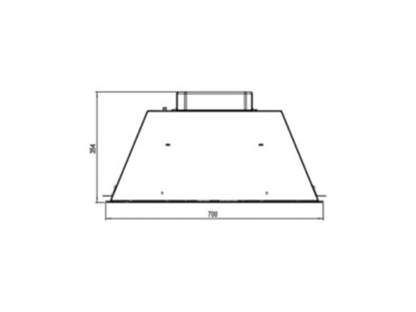 هود مدل SA-507 استیل البرز.