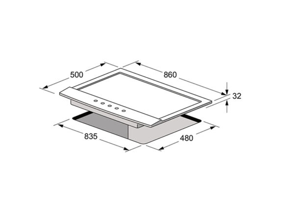 گاز صفحه استیل مدل G13 اخوان - Image 3