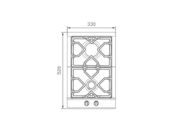 ابعادبرش S2351.استیل البرز