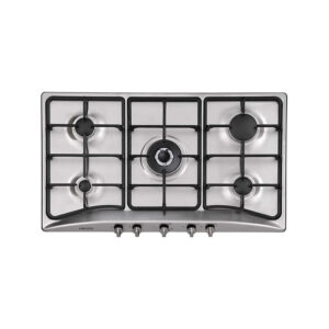 اجاق گاز رومیزی پنج شعله مدل S-5904 استیل البرز