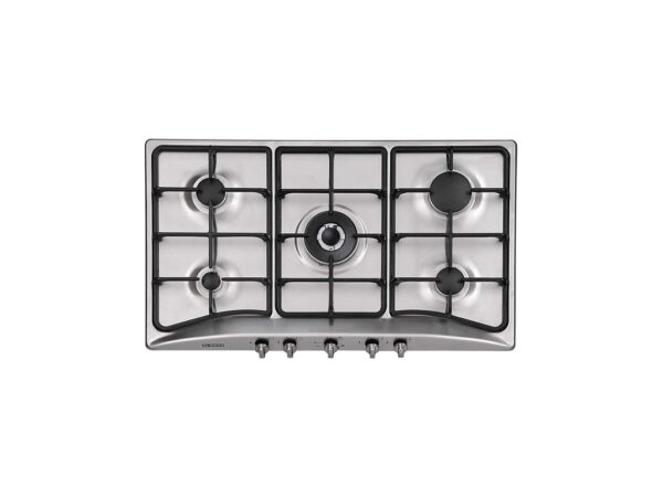 اجاق گاز رومیزی پنج شعله مدل S-5904 استیل البرز