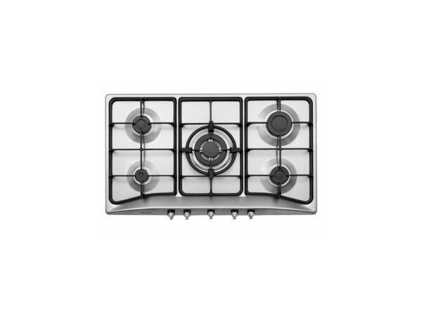 اجاق گاز رومیزی پنج شعله مدل S-5956 i استیل البرز