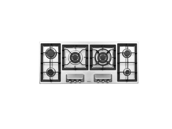 اجاق گاز رومیزی شش شعله مدل S-6125 استیل البرز