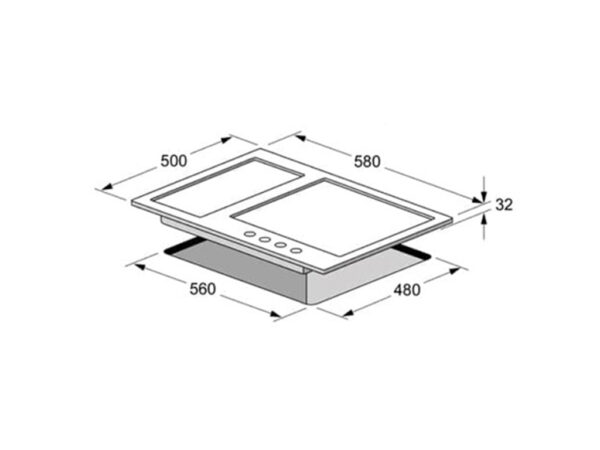 گاز صفحه استیل مدل V27 اخوان - Image 3
